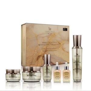 Timeless Peptide Revitalizing Skincare Set - Gold and Silver